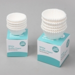 머핀컵40mm(유산지,화이트,200장) 머핀컵40mm(유산지,화이트,200장)