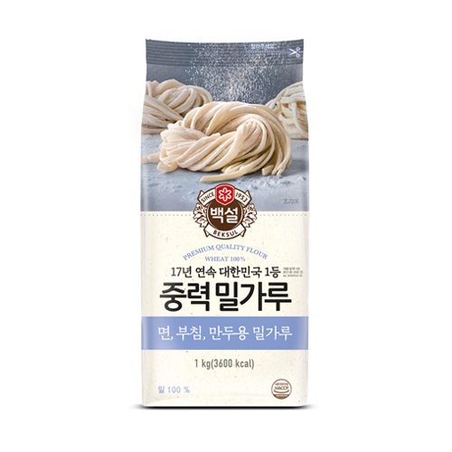 중력분1kg(백설) 메인이미지
