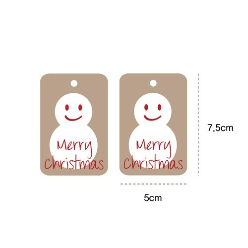 눈사람 택(크라프트, 2장) 메인이미지