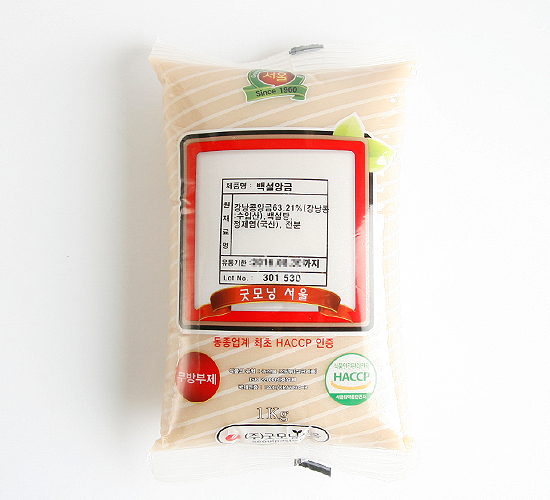 백앙금1kg(굿모닝서울) 메인이미지