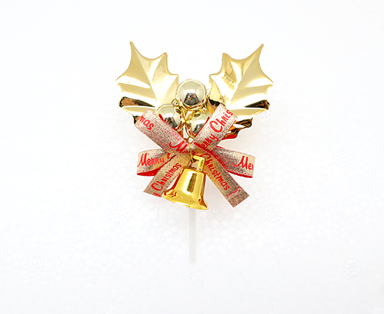 크리스마스장식(황금잎픽) 메인이미지