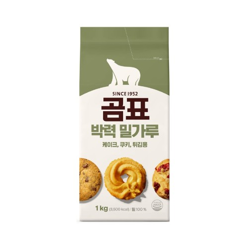 박력분1kg(곰표) 메인이미지