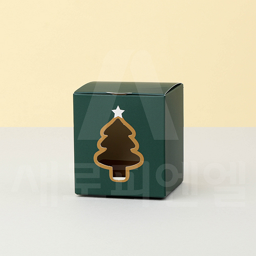 크리스마스 창문형 상자(용기포장용, 트리) 메인이미지