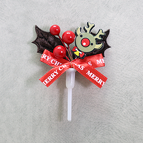 크리스마스장식(초코나뭇잎루돌프) 메인이미지