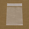 OPP투명비닐0.04mm(접착,10.5x13+4,약200장)