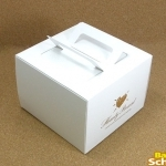 미니케이크상자(화이트,받침포함)