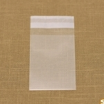 OPP투명비닐0.04mm(접착,7x10+4,약200장)