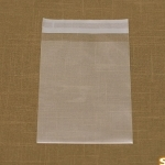 OPP투명비닐0.04mm(접착,10.5x13+4,약200장)