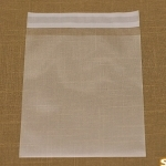 OPP투명비닐0.04mm(접착,15x18+4,약200장)