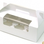 컵케이크상자6구(화이트,5장)