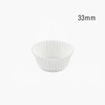 낮은 머핀컵33mm(화이트,300장)