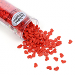 천연 스프링클70g(레드 빅 하트)