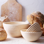 반느통 천연 발효 바구니(원형, 20 x 8cm, 반죽량400g)