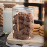 다용도 쿠키용기4개(원형,75x100)