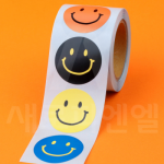스티커(스마일,1장,16개)