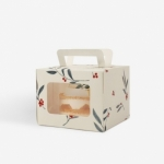 창문형 미니 케이크상자(홀리데이,받침포함)