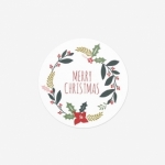 스티커(화이트크리스마스,5장,10개)