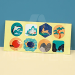 스티커(십장생,1장,8개)