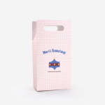 쇼핑백(메르시블루,14x26x폭6)